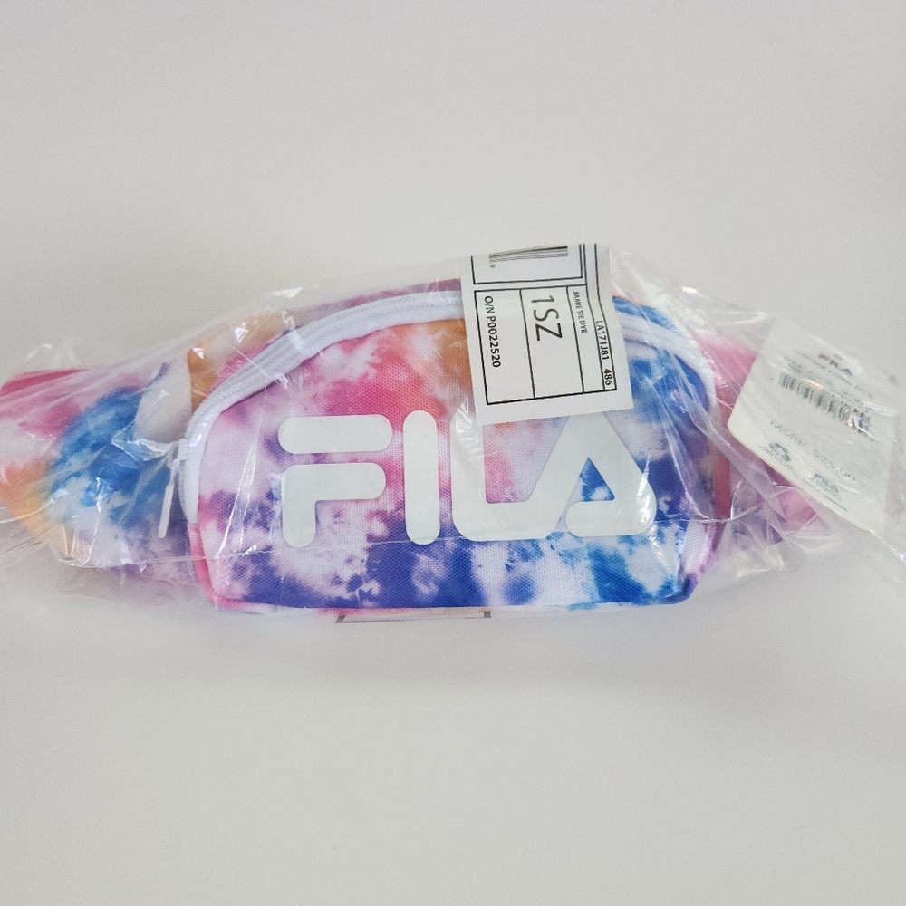 Fila Tie Dye Fanny Pack NWT Heritage Crossbody Belt Bag